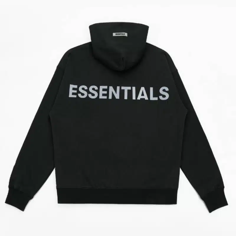 Essentials Reflective Letter Hoodie Essentials Reflective Letter Hoodie